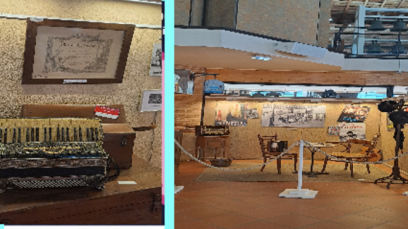 Superbe exposition sur l'immigration italienne