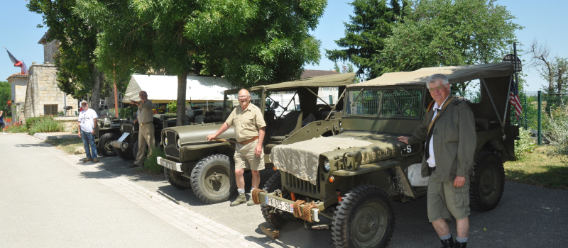 Le Jeep Club d’Artagnan au rendez-vous du souvenir