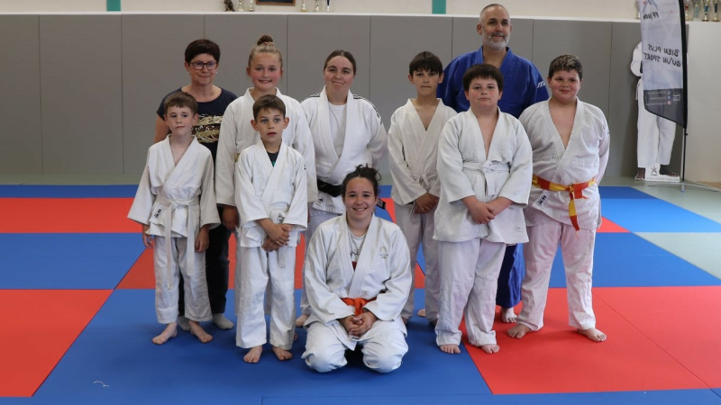 Judo club miélanais, ceintures colorées