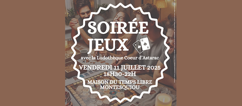 Soirée Jeux au Coin du Jeu