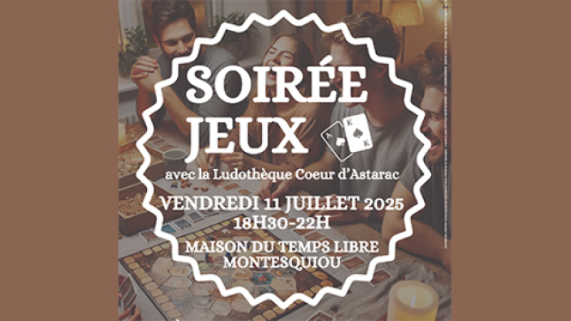 Soirée Jeux au Coin du Jeu