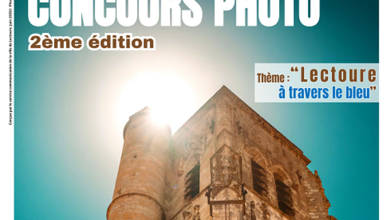 2ième édition de concours de photographie "Lectoure à travers le bleu"
