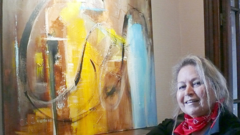 Christine Couderc : la peinture comme respiration vitale