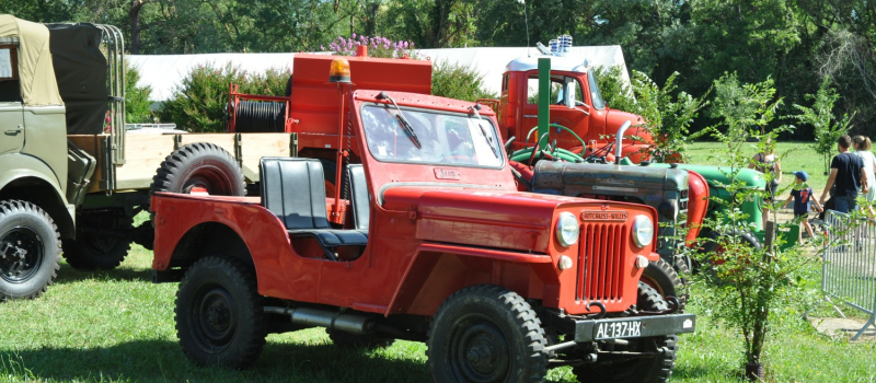 Garden party pour les belles mécaniques avec le Jeep Club d'Artagnan lundi 14 juillet !