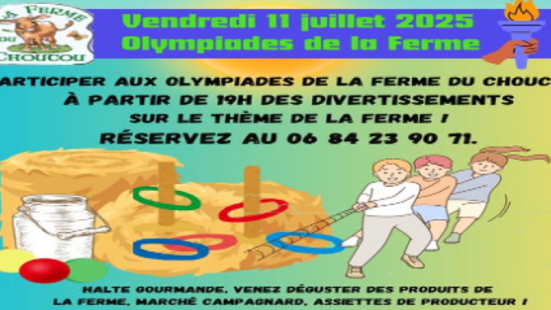 Olympiades de la La Ferme du Choucou !