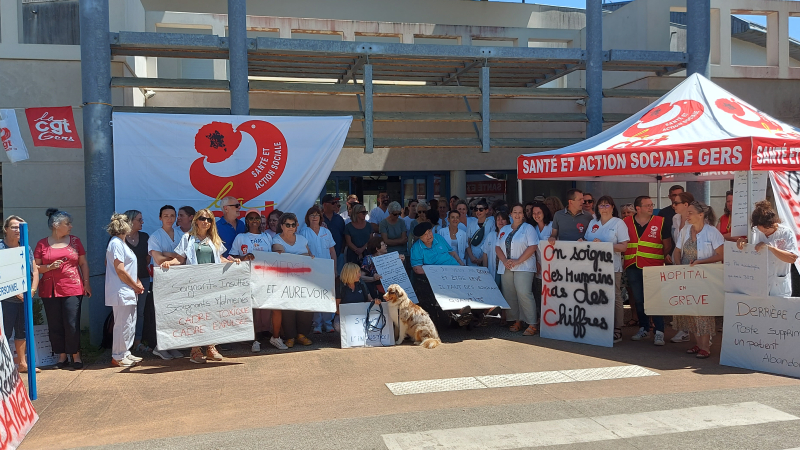 Grève à l'hôpital de Vic-Fezensac : le protocole d'accord a été signé mardi