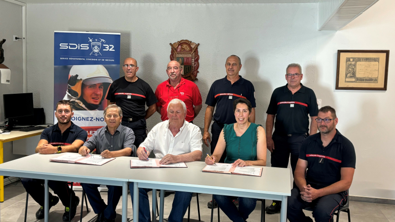 Signature officielle de la Convention de Disponibilité Employeur