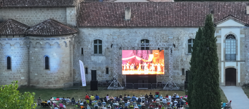30e anniversaire de la Conservation du Patrimoine: près de 800 spectateurs séduits par les soirées de l’Opéra de Paris à l’Abbaye de Flaran
