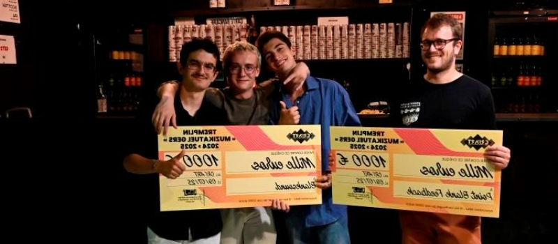 Les Vainqueurs Tremplin Muzikaktuel Gers 24/25