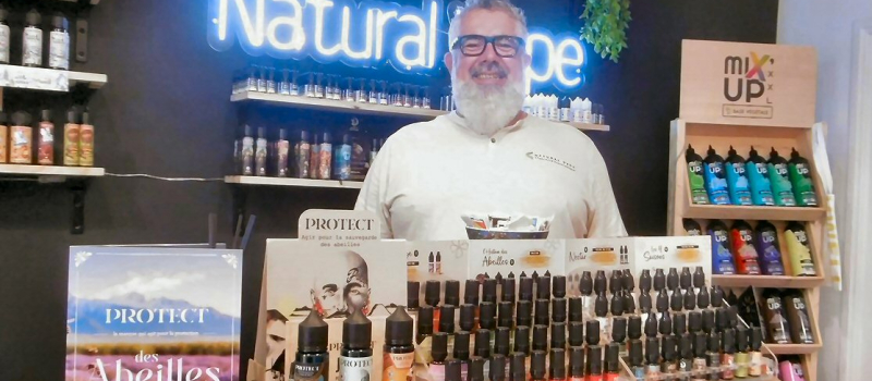 Naturel Vape , une nouvelle boutique pour fumer " autrement "