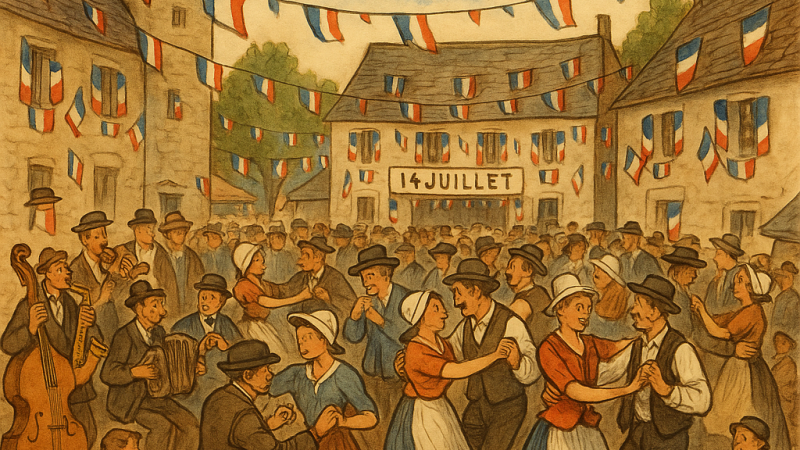 Le 14 Juillet d’autrefois : souvenirs d’une fête villageoise