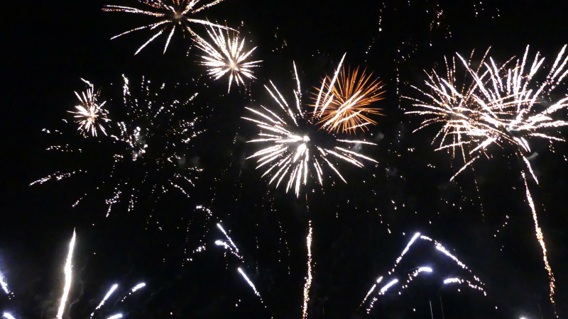 la soirée du 14 juillet : hippodrome d'Auch