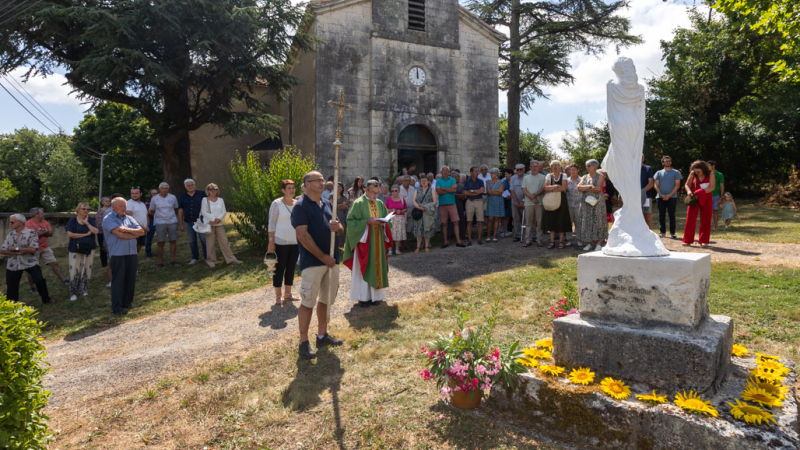 Renaissance pour la statue de Sainte-Gemme