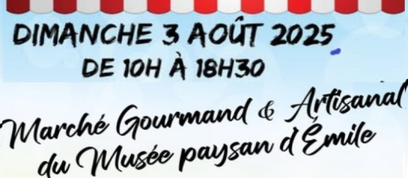 Le Marché Gourmand et artisanal