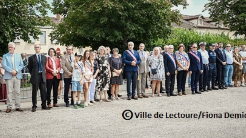 Cérémonie du 14 juillet et remise des Palmes académiques à Philippe Blancquart