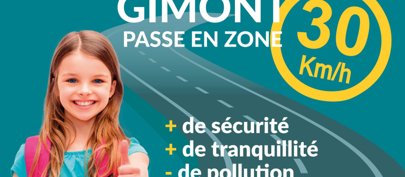 🚦 Sécurité routière : à Gimont, la ville passe à 30 km/h