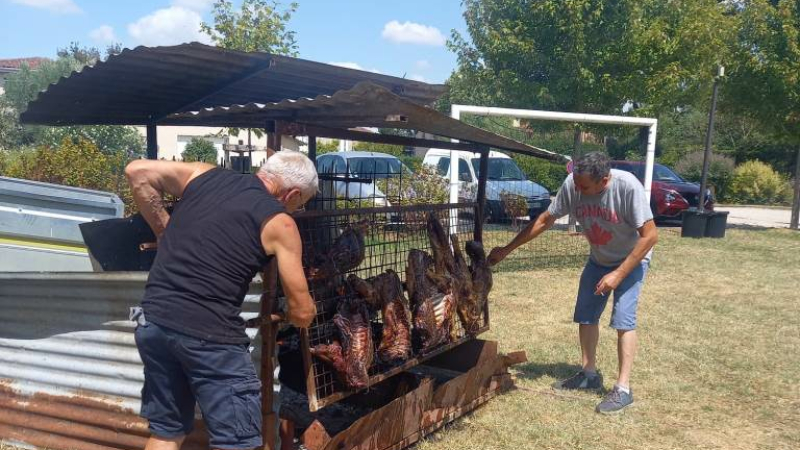 Un repas gaulois comme du temps de nos ancêtres : abondant, succulent et plein de bonne humeur
