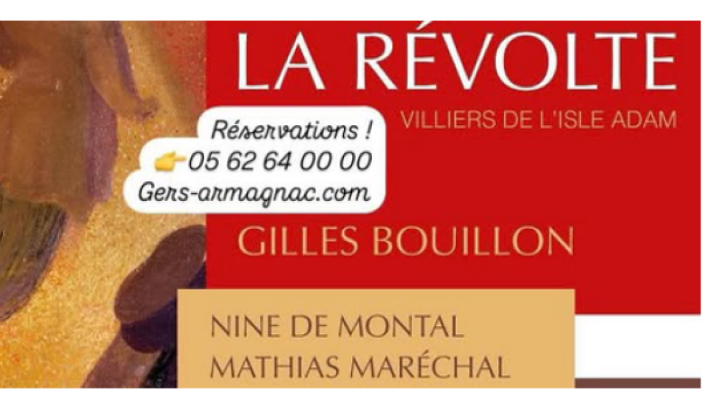 "La révolte" de Villiers de l'Isle Adam par la compagnie Gilles Bouillon