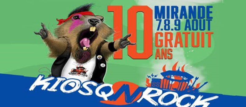 Le festival Kiosqnrock et Air Guitar