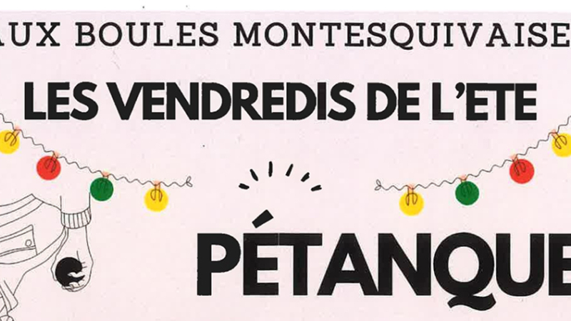 Le rendez vous estival des boulistes