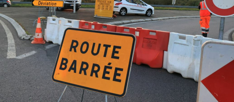 RN 124 : travaux au rond point de Saint Cricq de 21 h à 6 h