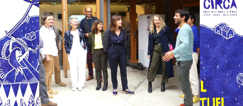 Carole Delga et la région Occitanie au soutien du cirque