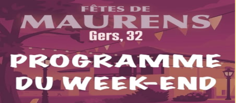 Programme des fêtes