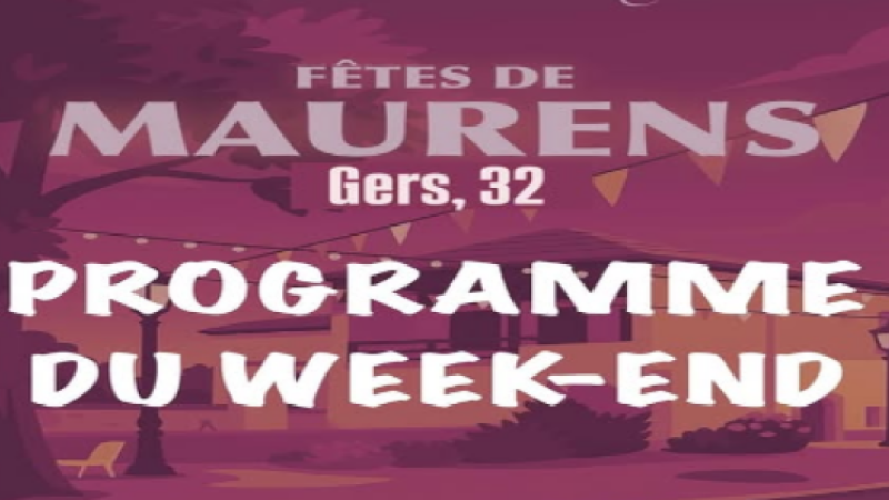 Programme des fêtes