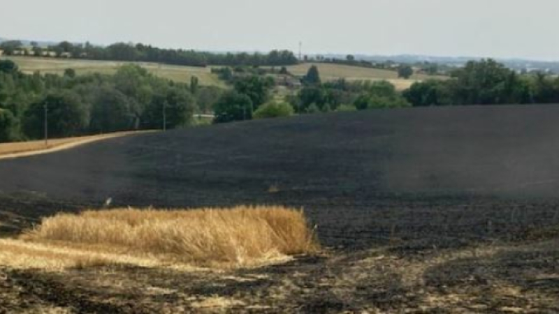 Un feu de broussailles fait deux victimes légères