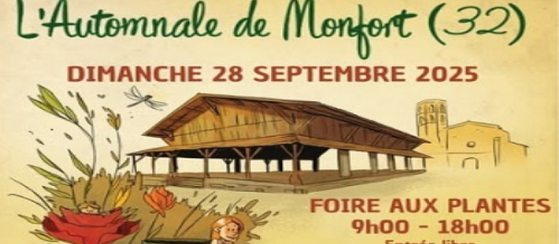Bientôt " l'Automnale de Monfort"