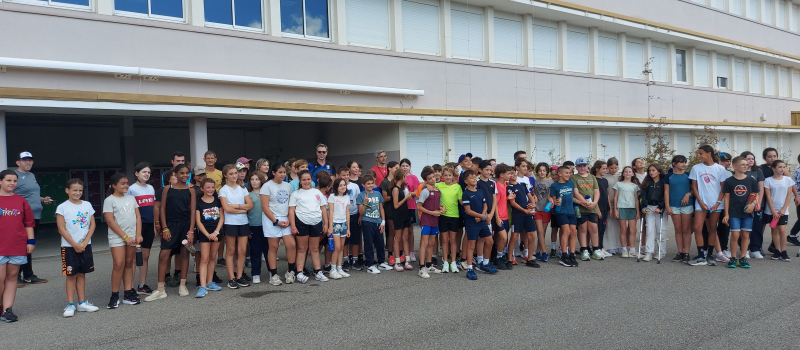 Collège Gabriel Séailles: une rentrée sous le signe du sport pour les classes de 6e