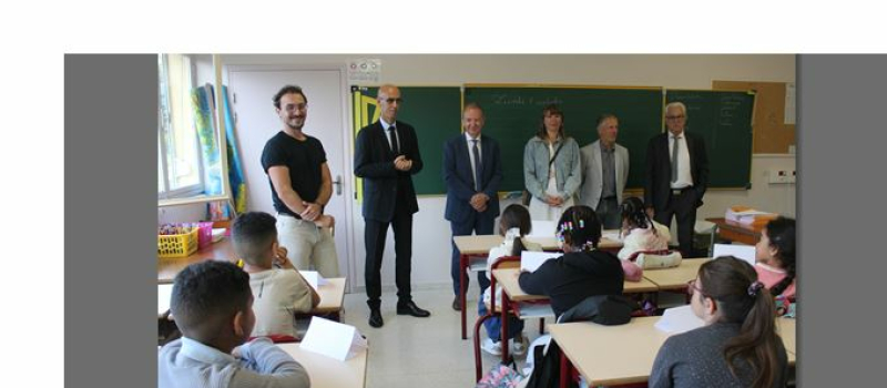 Rentrée scolaire à Auch, les grands axes sont les travaux, la végétalisation des cours d'école, réservation des repas à la cantine