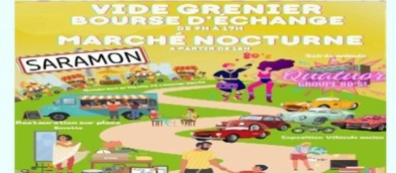Marché nocturne le 6 septembre