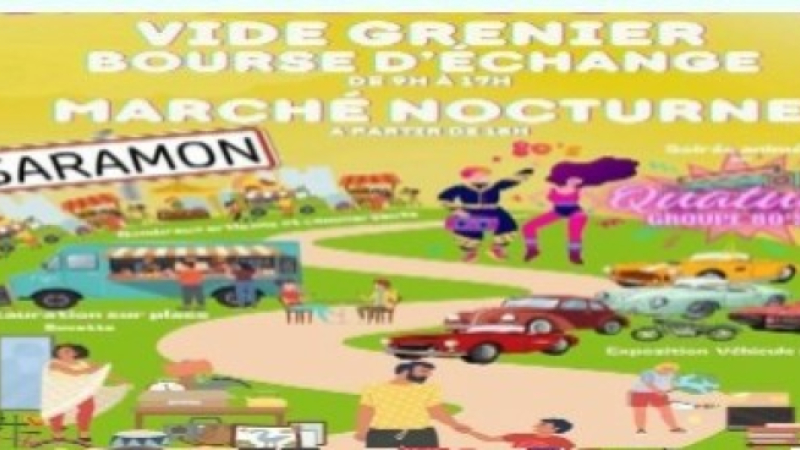 Marché nocturne le 6 septembre