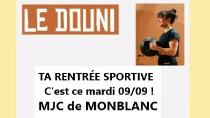 A la MJC  avec ton tapis et ta serviette !