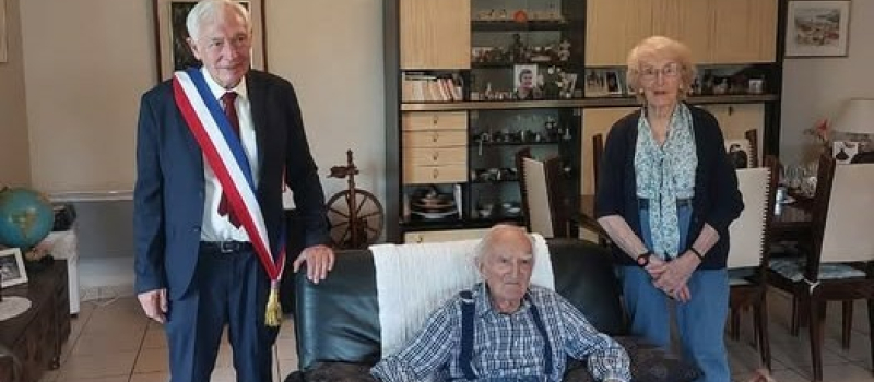Monsieur Durand a fêté ses 100 ans en août