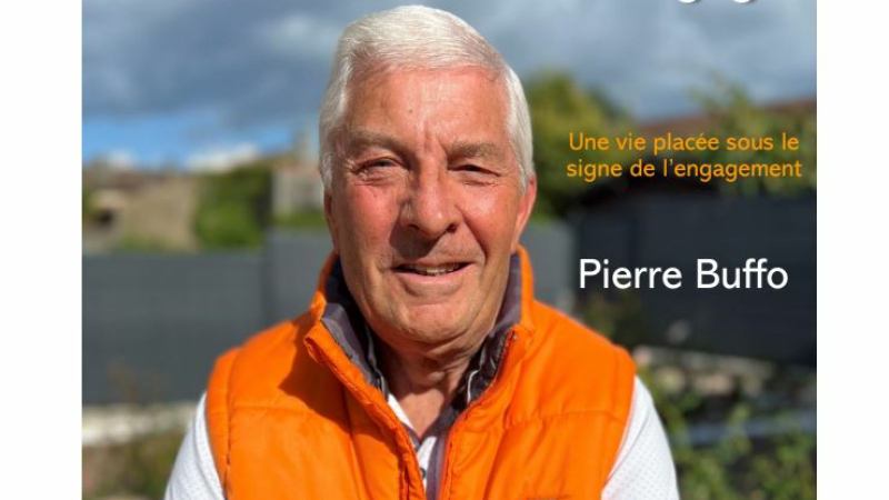 Pierre Buffo dévoile son parcours d'actif et de bénévole