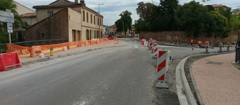 Information chantier : carrefour Saint Bertrand
