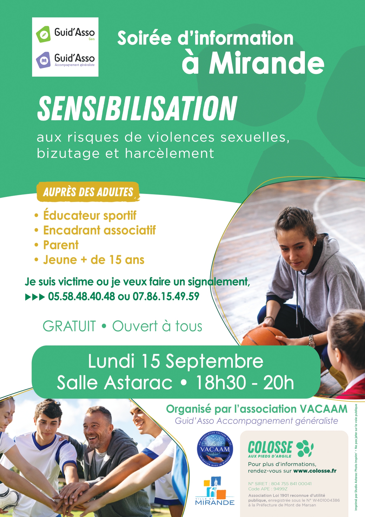 Soirée d’information gratuite