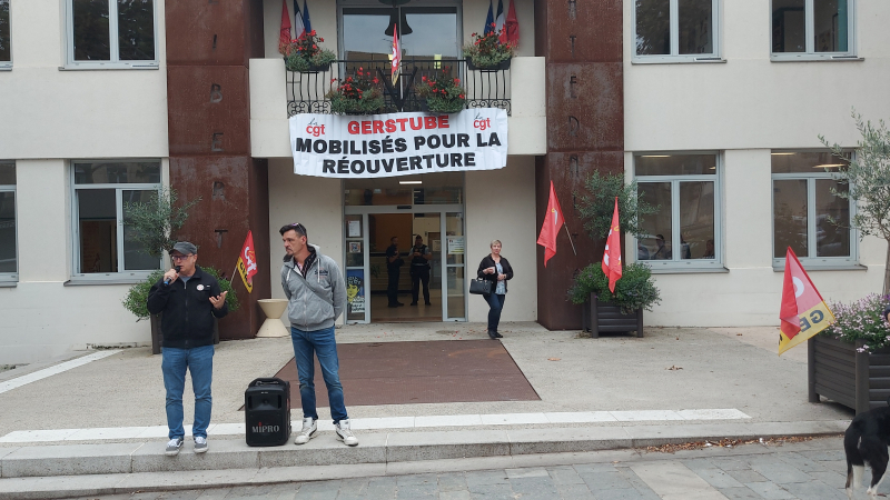 « On nous laisse dans le flou » : rassemblement devant la mairie pour l’avenir de Gerstube