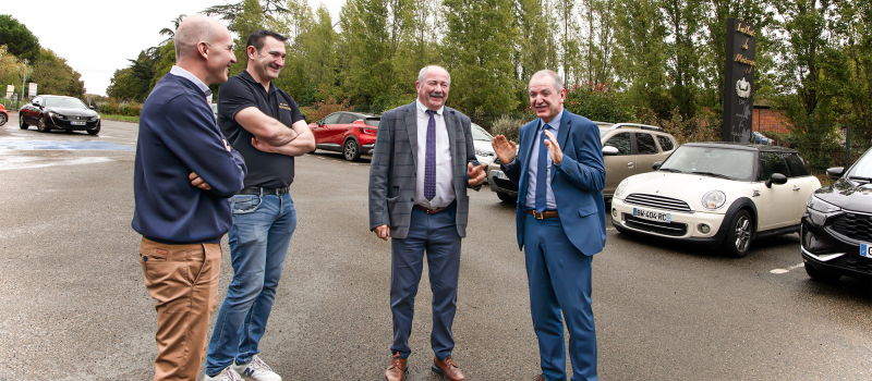 Nogaro: aux Hauts de Montrouge, le préfet à l'écoute…