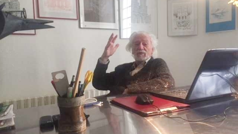 Hommage à l'architecte Gil Leblanc, décédé, il participa à la réalisation du quartier de la ZUP du Garros