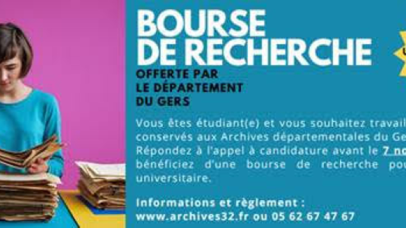Soutien à la recherche universitaire, bourse de recherche