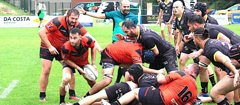 UAV Rugby: belle entrée dans la saison avec une victoire de la une  pour le 1er derby !