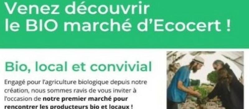 Un marché bio et local