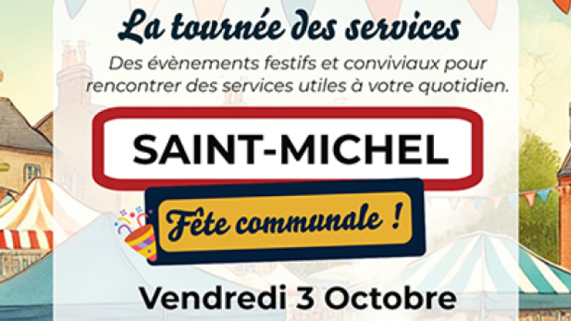 Tournée des services et fête locale se croisent