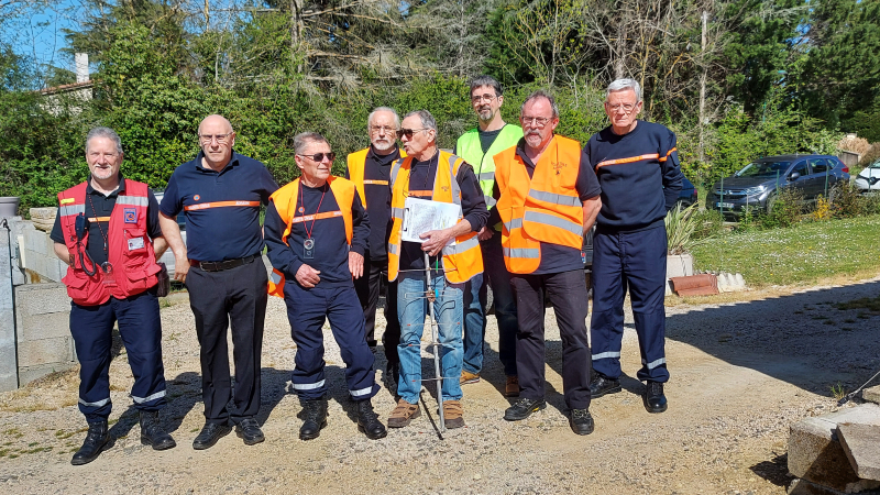 L'association départementale de radio-amateurs en exercice