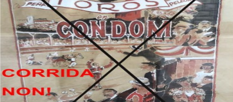Capea à Condom protestation au Maire et à l'Etat