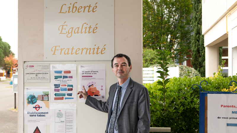 Nogaro: Jean Chevalier, nouveau proviseur de la cité scolaire