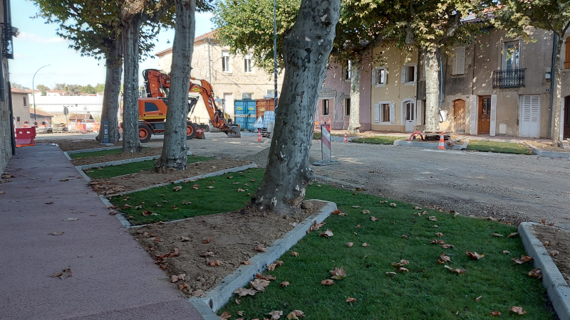 Clap de fin pour les travaux place Crespin